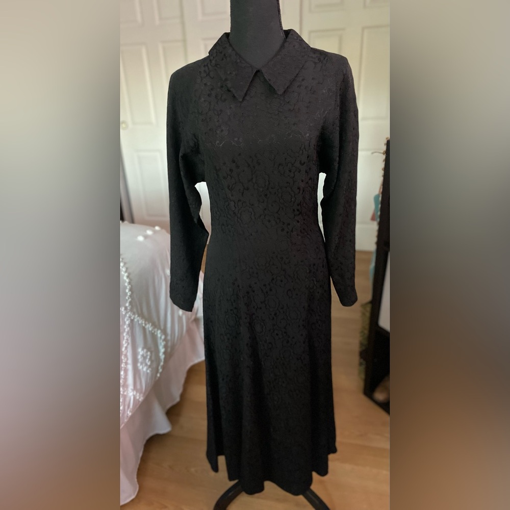 Vintage Ann Taylor Dress Sz 4 Made In France